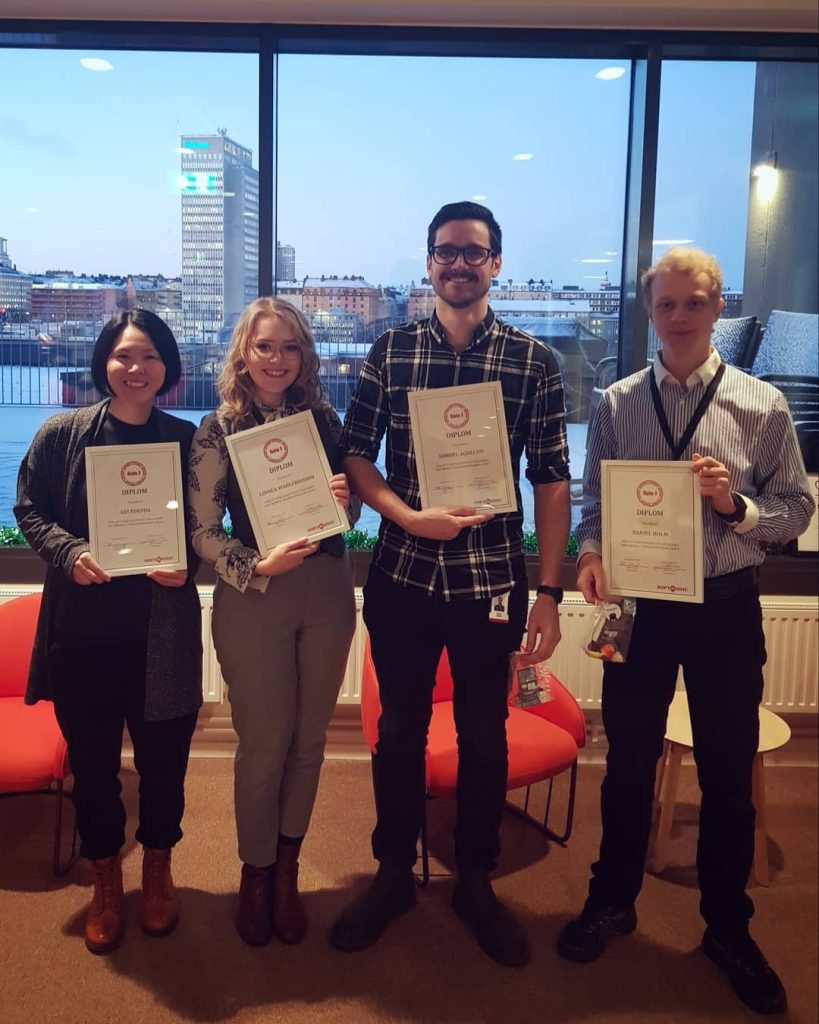 Congratulations to our Gate1 trainees!