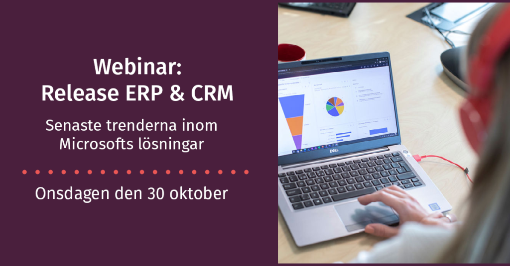 Banner: Webinar till befintliga kunder: Release ERP & CRM 2024