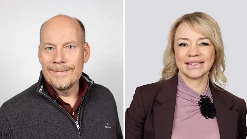 Mats Wernolf och Linda Nyberg