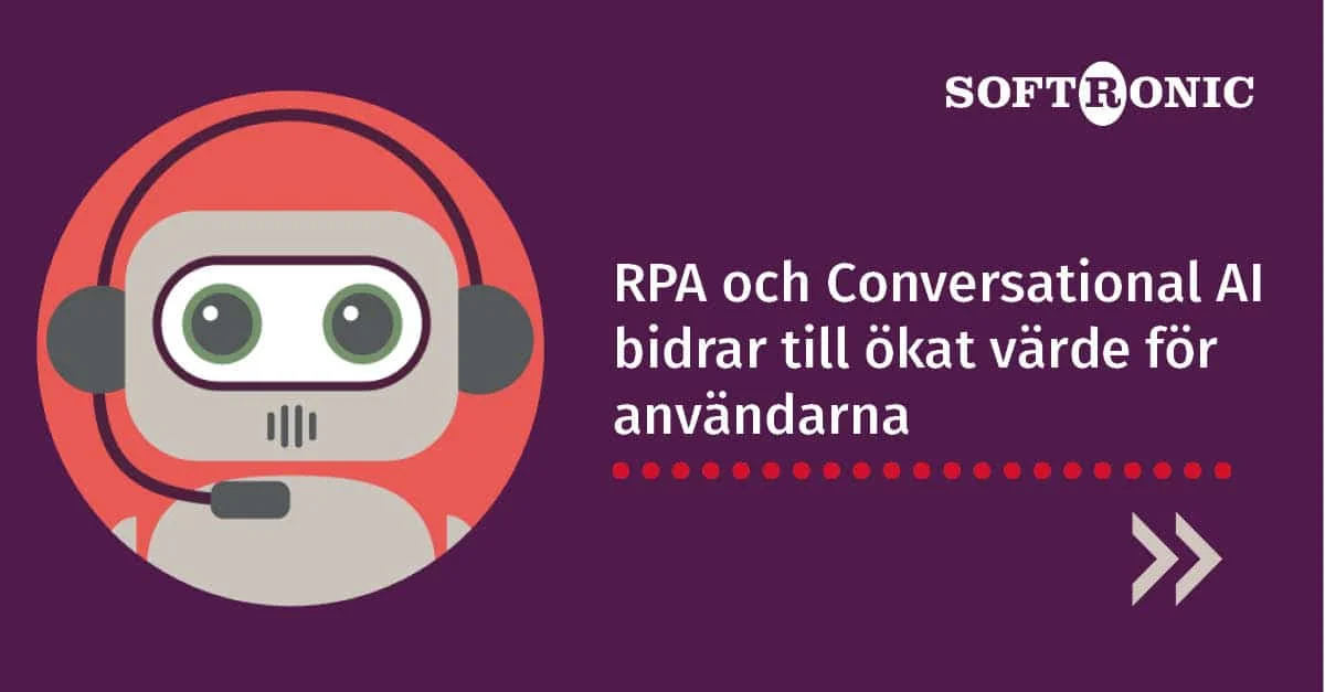 banner RPA och Conversational AI